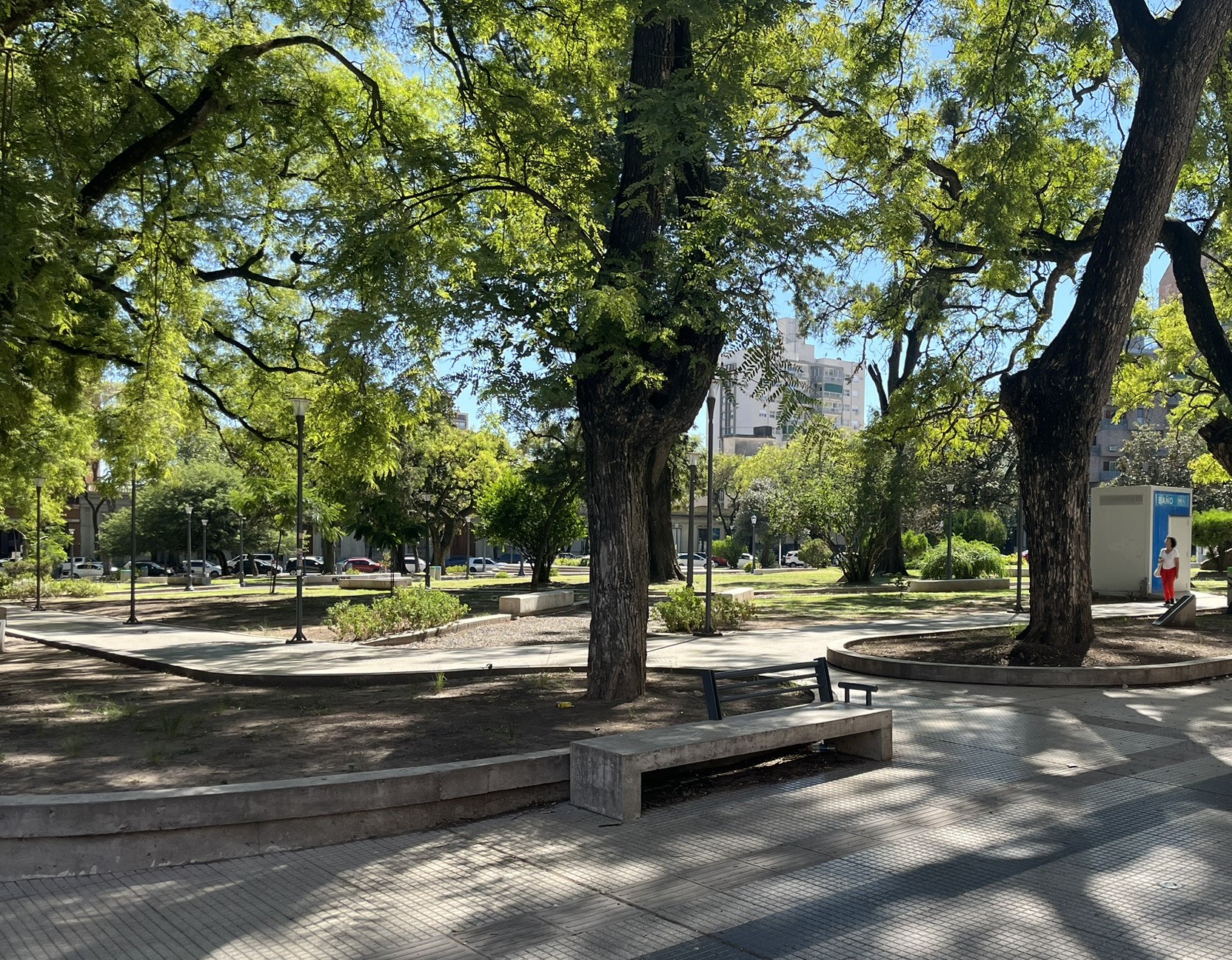 Plaza reducida